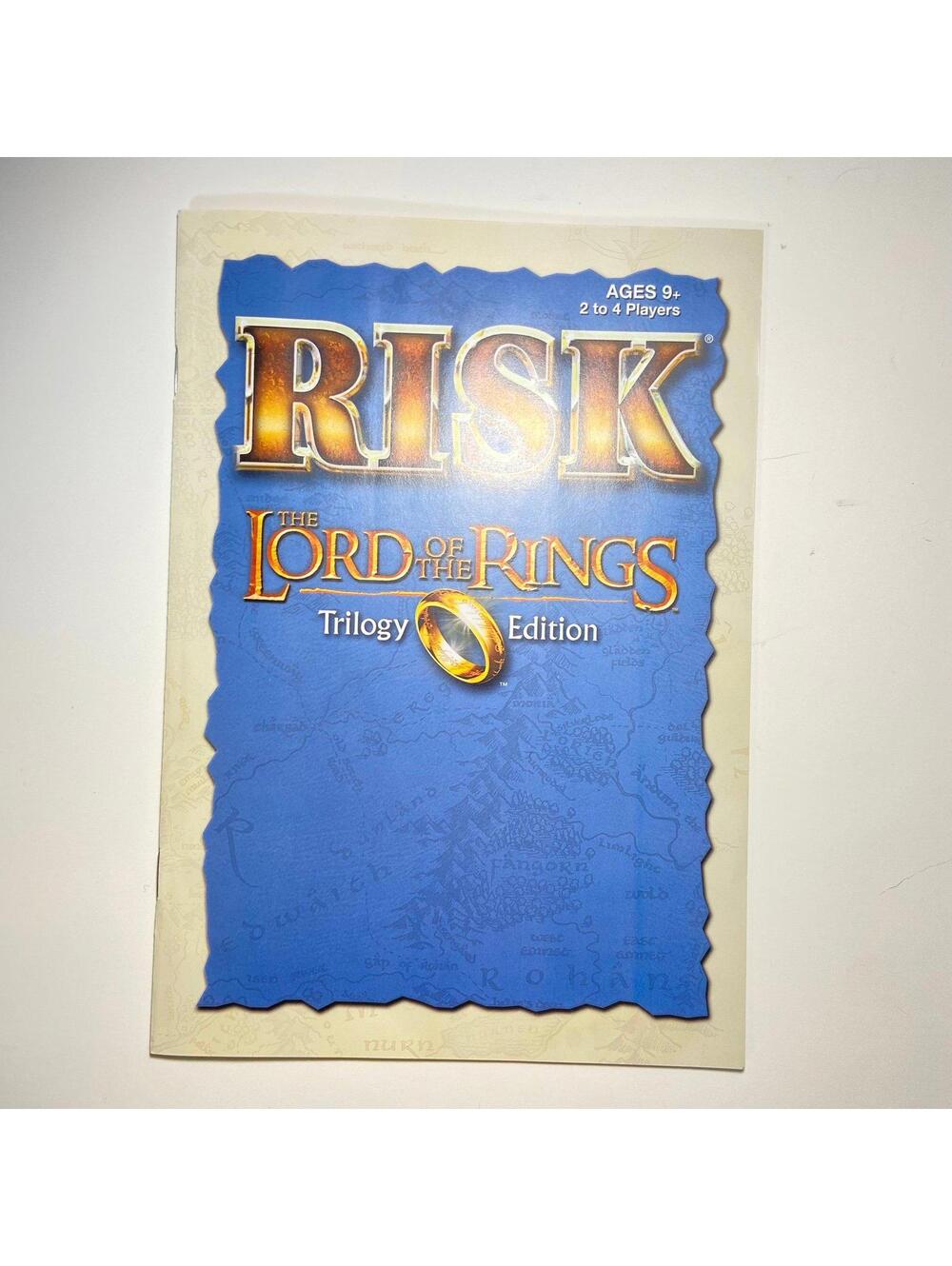 2003 Parker Bros Lord Of The Rings: Trilogy Ed. Risk Replacement Instructions
